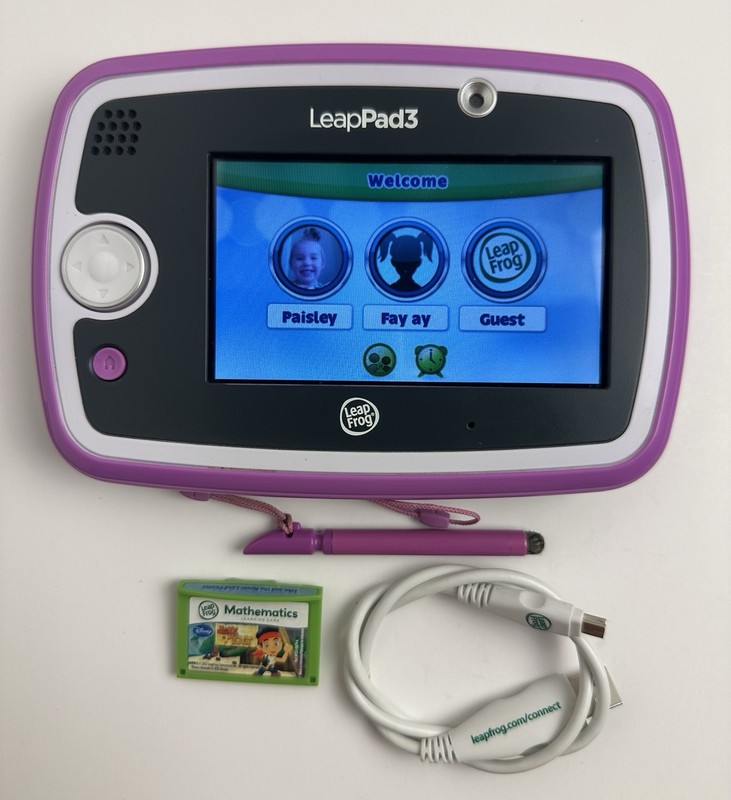 LeapFrog LeapPad3 Kids' Learning Tablet W/ Cable ( Need To Delete Parent Lock ) gallery