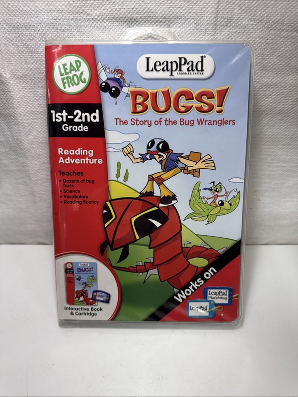 LeapPad Leap Frog Bugs! The Story Of The Bug Wranglers 1st – 2nd Grade Learning