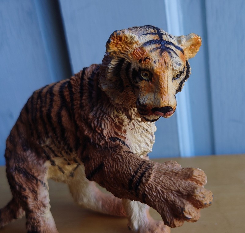 Safari LTD Vanishing Wild Siberian Tiger Toy Display