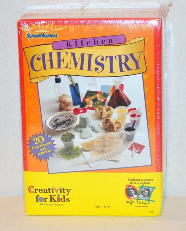 Creativity for Kids – Kitchen Chemistry – 20 Experiments and Projects – New/Seal