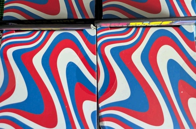 🔥NeeDoh Lot! 2 Nice Cube SWIRL Swirlin USA Super Solid Squish Viral! gallery