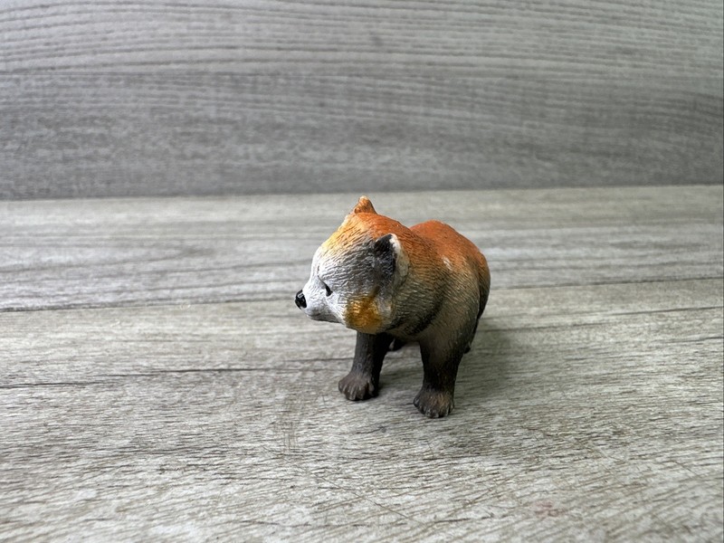 Yowie Mini Rex Panda Figurine Toy Plastic PVC 1" Tall X 2.25" Long gallery