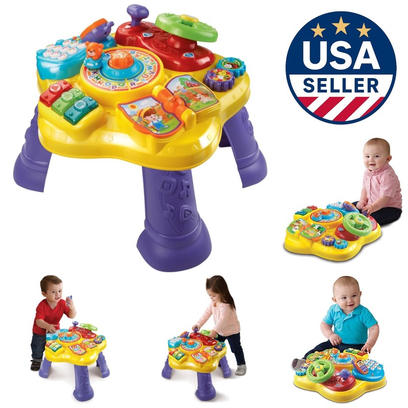 Frustration Free Magic Star Learning Table – Bilingual Fun for Ages 6-36