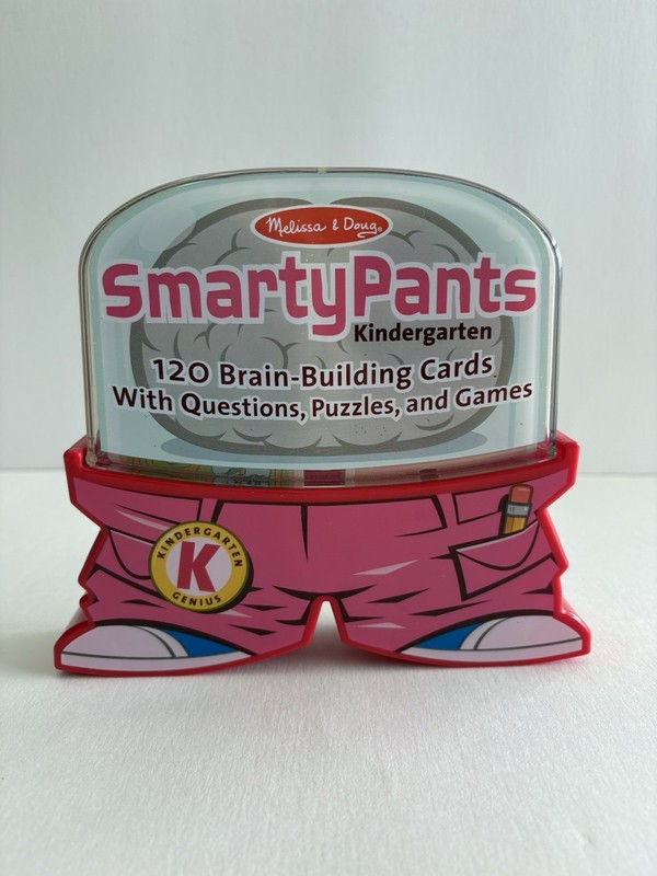 Melissa & Doug Smarty Pants Kindergarten 120 Brain Building Cards Educational