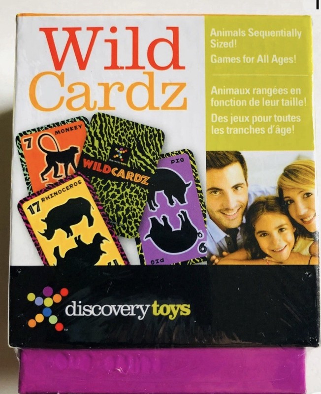 New Discovery Toys WILD CARDZ – Card Game – Builds Thinking & Math Skills