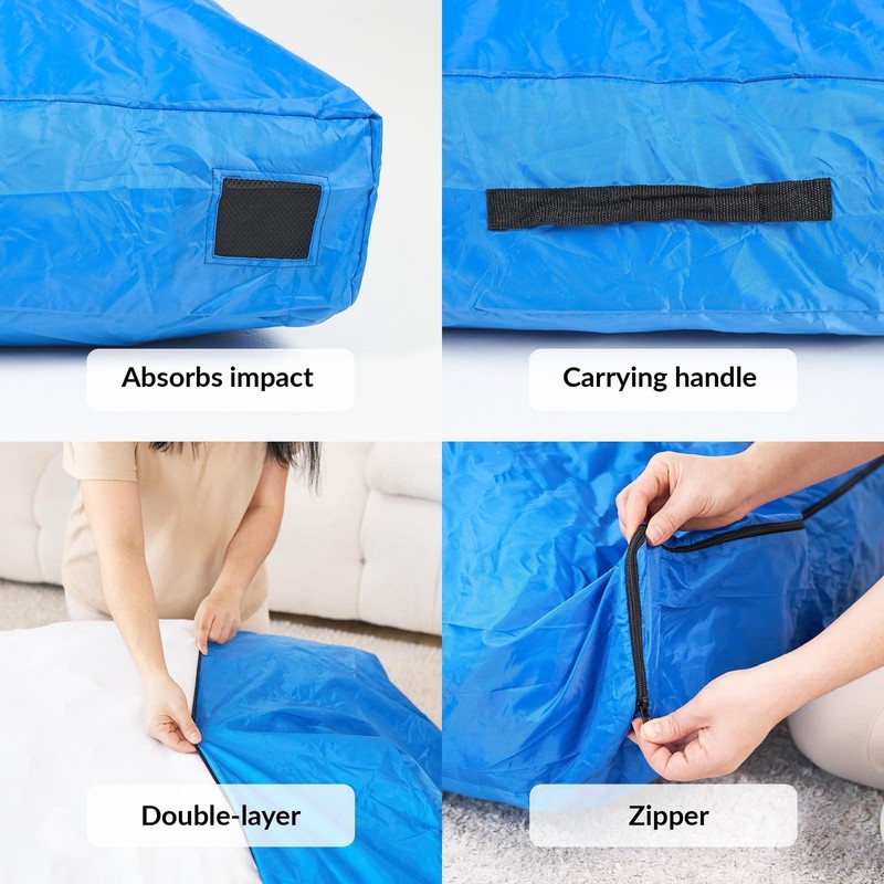 Crash Pad for Sensory | Big 5Ft x 5Ft Or 3Ft x 4Ft | Autism Sensory Crash Mat... gallery