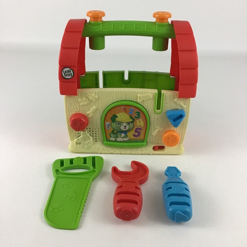 Leap Frog Scout’s Build & Discover Tool Set Portable Count Measure 2015 Toy