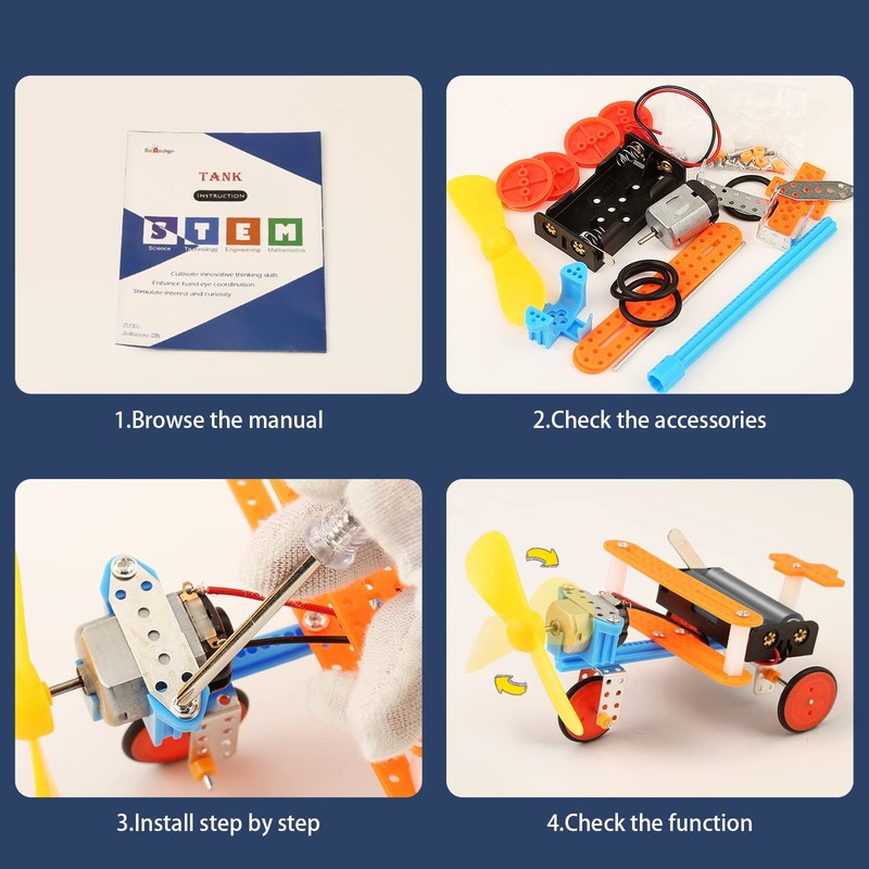 STEM Science Kits for Kids 8-12, Robotics Robot Building Car Kit STEM Toys fo... gallery