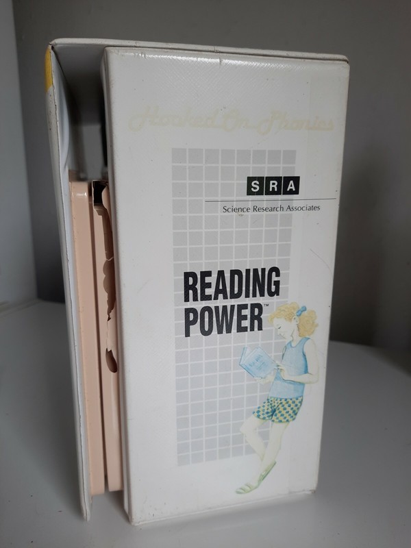 Vintage 1992 SRA Hooked On Phonics READING POWER Cassette Tapes with Books gallery