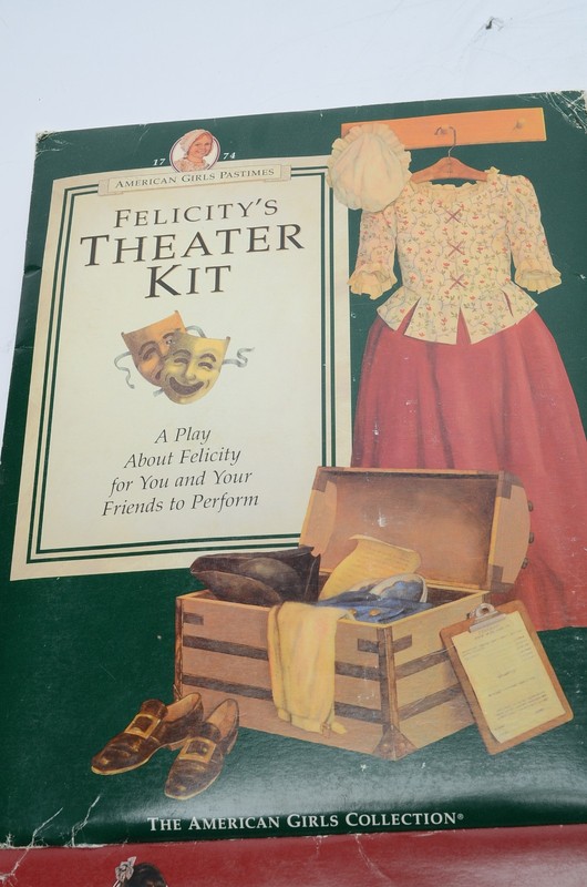 American Girl Theater Kits Lot 4 Kirsten Samantha Addy Felicity Plays Missing 1 gallery