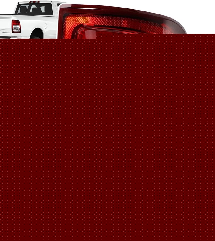 Tail Lights Red Bezel Compatible With 2019-2023 Dodge Ram 2500 Right Passenger S