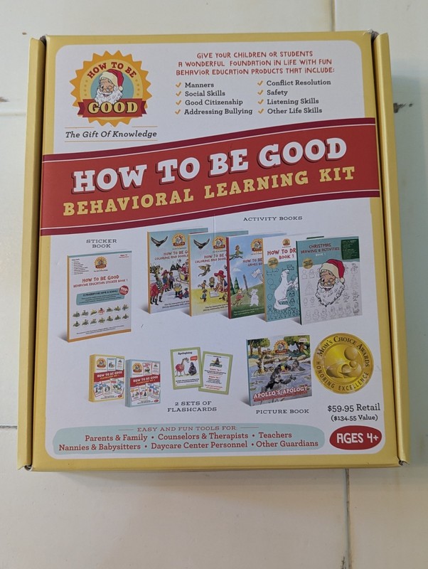 How to Be Good Kids Learning Kit Santa Manners Social Skills NEW Christmas Book