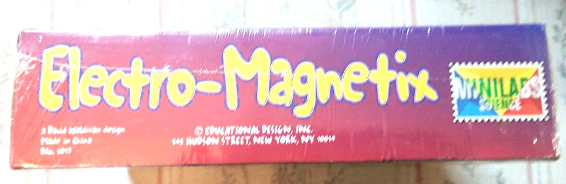 MINILABS Science Kit 30+ Experiments STEM Electricity Magnet Set NEW Sealed gallery