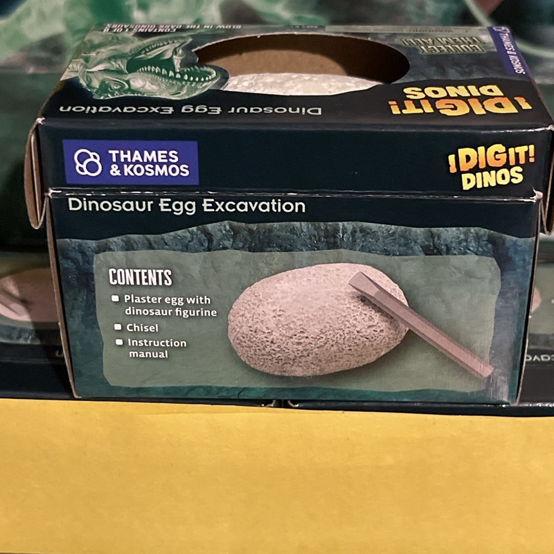 Dino Egg Excavation W/ Chisel Dig It Dinos 8 Collectible Dinos 5$ Each gallery