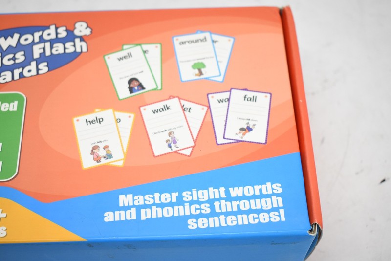 Aizweb Sight Words & Phonics Flash Cards Set MS-02 Pop Board 176 Cards Ages 3+ gallery