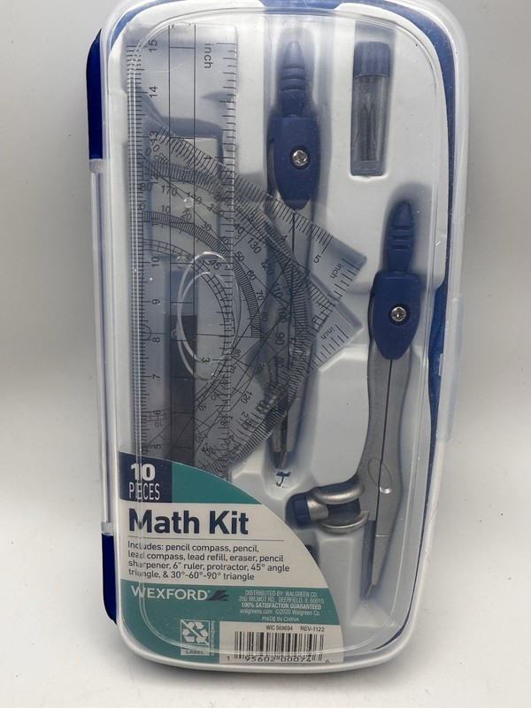 10 Piece Math Set B4