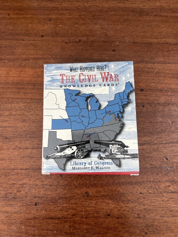 What Happened Here- The Civil War Knowledge Cards (48 Card Deck) Margaret Wagner