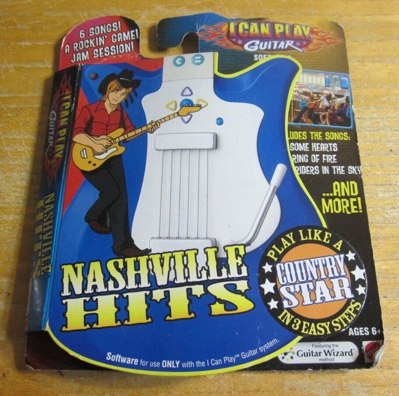 I Can Play Guitar Nashville Hits Software Cartridge 2007 Mattel NIP