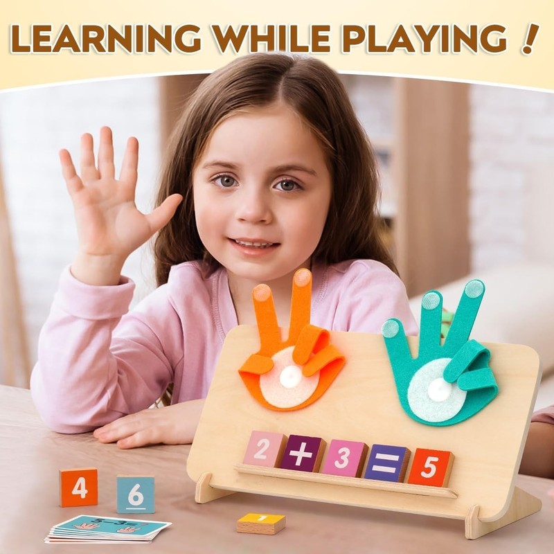 MOTREE Preschool Learning Toys for Toddlers 2-4, Educational Math Manipulatives