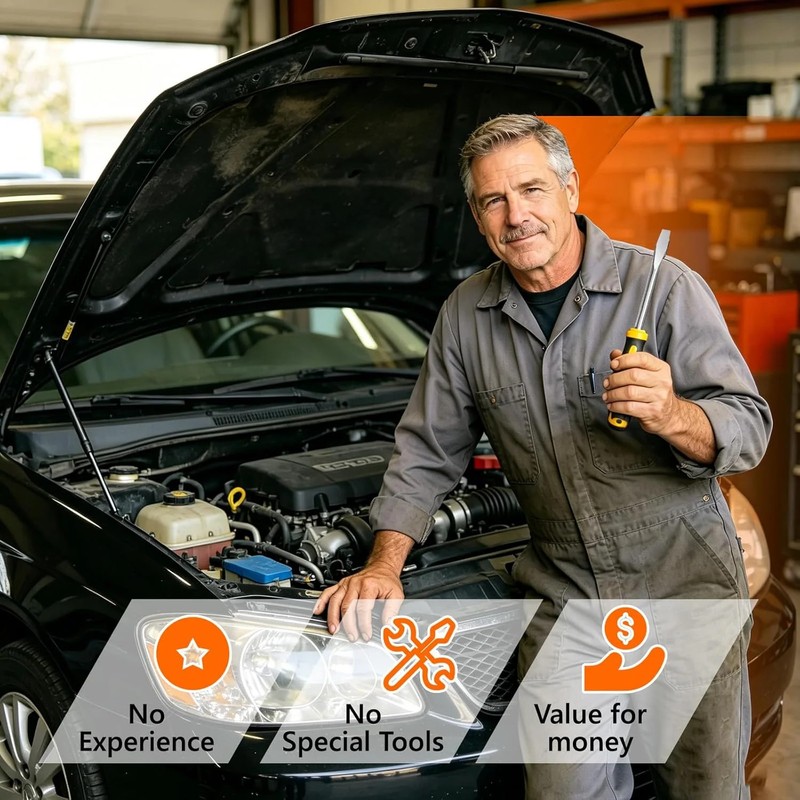 Front Hood Struts, Hood Shocks Lift Supports Replacement for 2011-2016 Ford F250 gallery