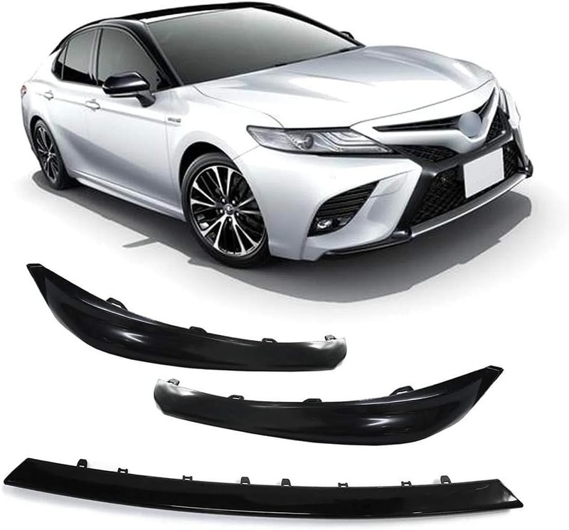 Front Bumper Lower Grille Trim Molding Fit for Toyota Camry SE XSE 2018 2019 202