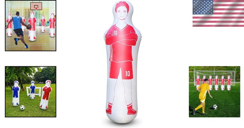 Durable PVC Inflatable Tumbler - Training Equipment for Soccer & Boxing Skills gallery