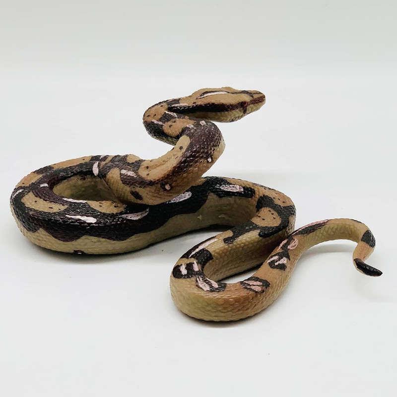 Snake Toys Scary Prank Boa Constrictor Python Animal Figures Gag Gifts Halloween gallery