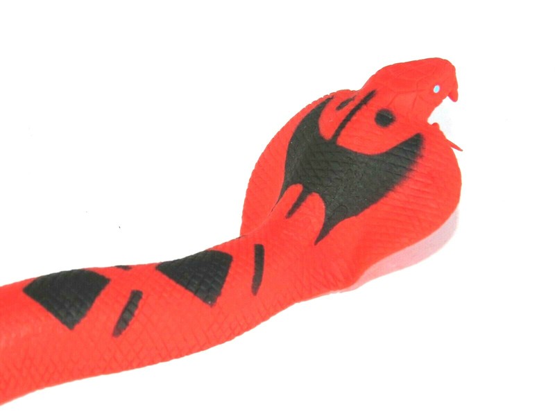 Imperial Realistic Detailed 12" Cobra Snake Jiggly EPS Bead Filling Soft Rubber gallery
