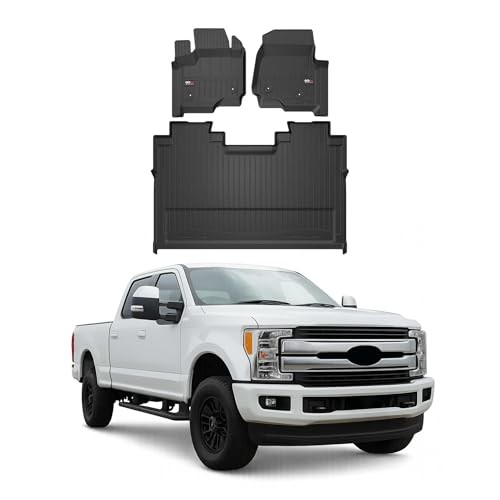 Premium Floor Mats for Ford F-250 F-350 F-450 F-550 Super Duty 2017-2025