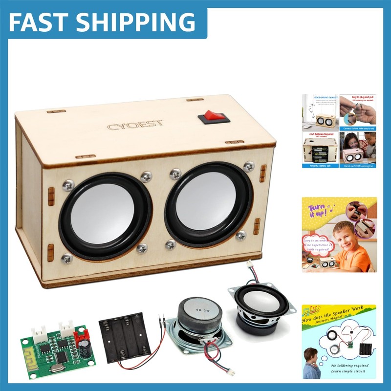 Educational DIY Bluetooth Speaker Kit – Perfect STEM Gift for Teens & Adults
