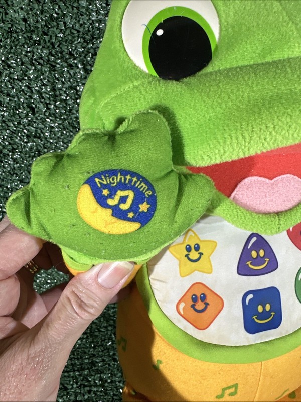 Baby Tad Leap Frog Hug & Learn Plush Talks & Sings Interactive TESTED WORKS gallery