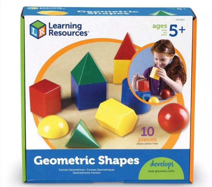 Geometric Shapes Learning Resources Sealed Brand New