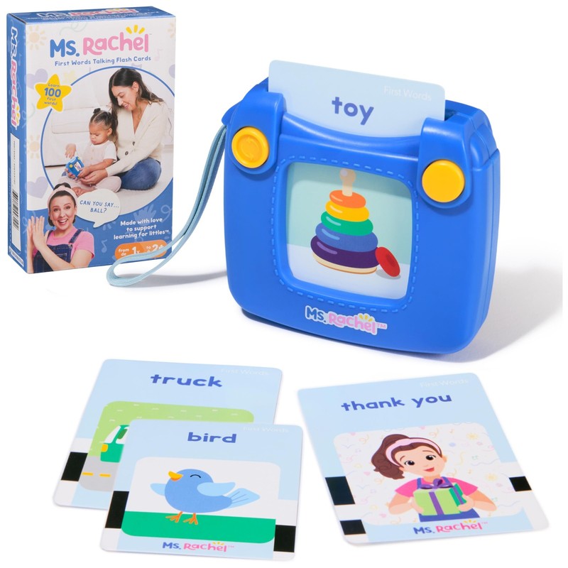 Official First Words Talking Flash Cards with Electronic Reader, 100 Words, E…