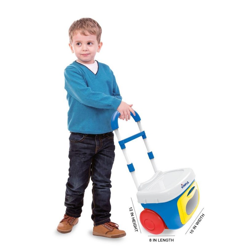 Dimple On The Go Carrier Toy Kitchen Set (30-Pieces) w/ Lights & Sounds for Kids gallery