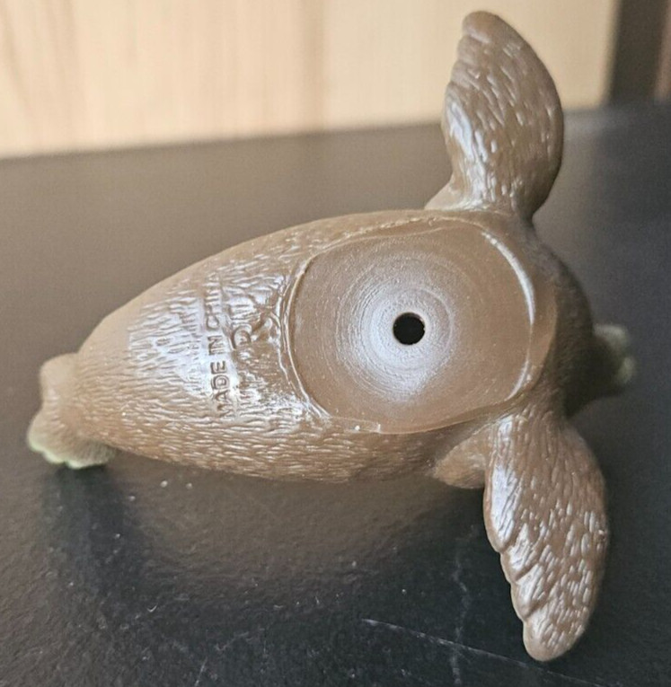 SEA LION DETAILED HOLLOW RUBBER ANIMAL FIGURE. LARGE DISPLAYABLE gallery