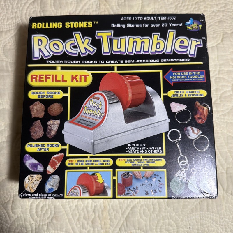 Rolling Stones Rock Tumbler Refill Kit No. 602