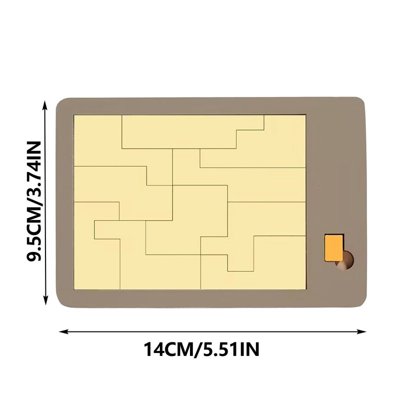 Various Sizes Wooden Triangle Puzzle Brain Teaser Games Irregular Shape gallery