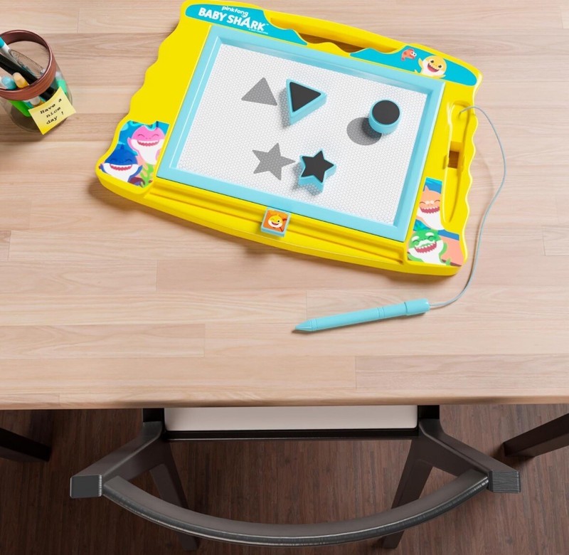 NICKELODEON Pink Fong BABY SHARK Magnetic drawing board set gallery