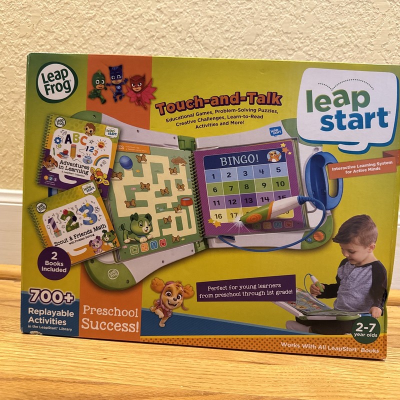 LeapFrog LeapStart Touch Talk Learning Success Book Reader & Pen PreSchool