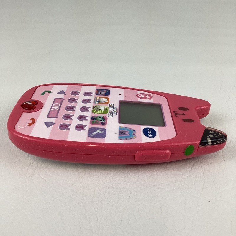 VTech Gabby's Dollhouse A-Meow-Zing Smart Cat Cell Phone Interactive Games Toy gallery