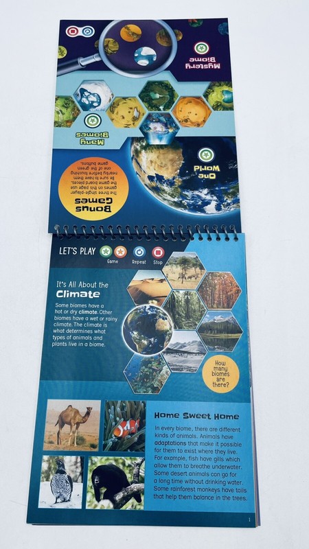 NEW LeapFrog LeapReader ANIMAL ADVENTURE Interactive Educational Board Game gallery