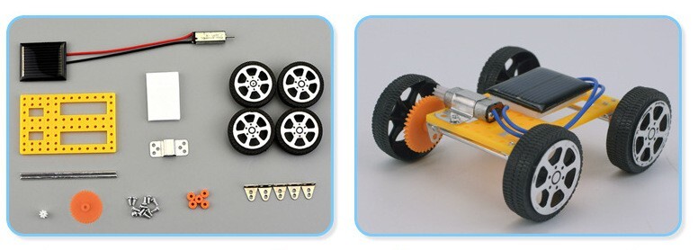 DIY STEM Toys Solar Cart Kit for Kids 8-16 Years Old gallery