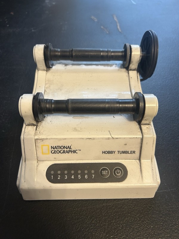 National Geographic Hobby Tumbler Just the Machine No Power Cord *repair / Works