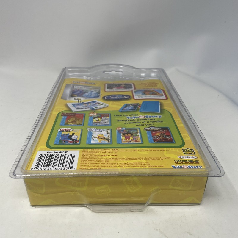 TeleStory Cinderella Storybook Cartridge 2 Complete Stories New Jakks Pacific gallery