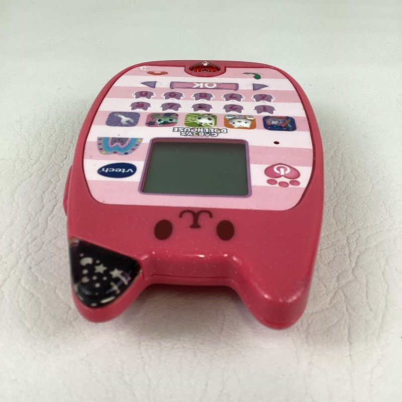 VTech Gabby's Dollhouse A-Meow-Zing Smart Cat Cell Phone Interactive Games Toy gallery
