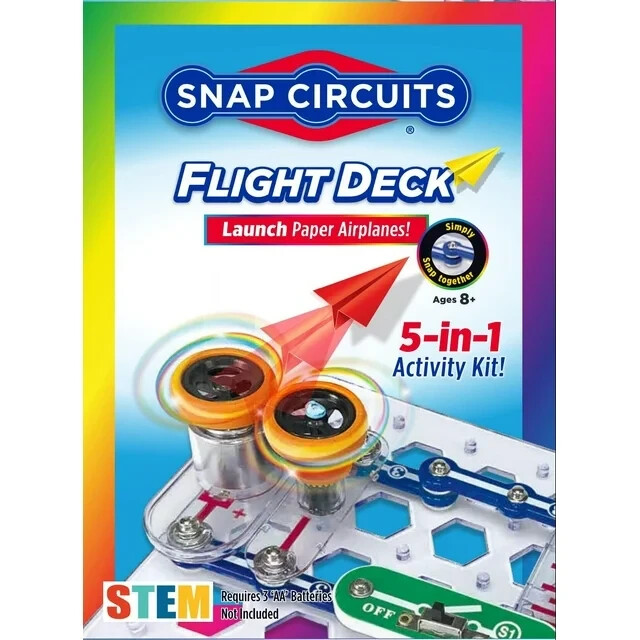 SNAP CIRCUITS SCFLTKIT – FLIGHT DECK – Science Behind How An Airplane Flies