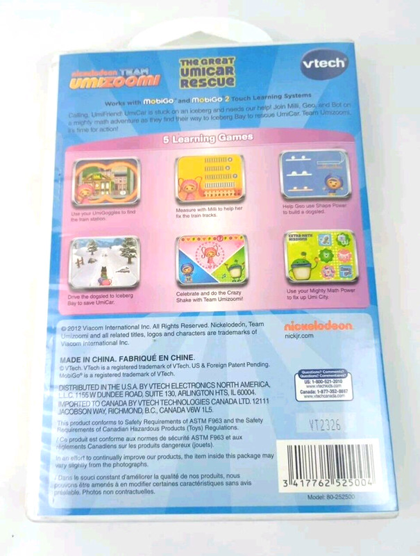 Vtech Mobigo . Nickelodeon Team Umizoomi gallery