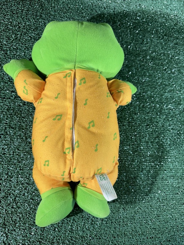 Baby Tad Leap Frog Hug & Learn Plush Talks & Sings Interactive TESTED WORKS gallery