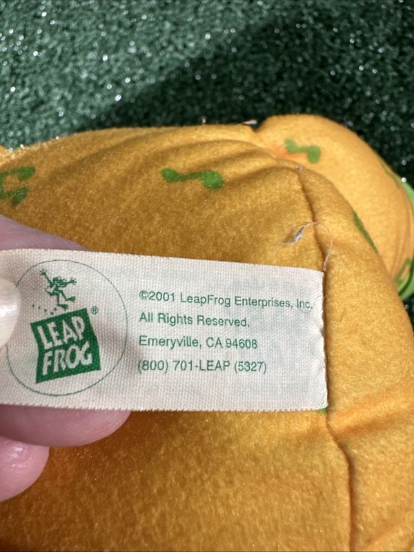 Baby Tad Leap Frog Hug & Learn Plush Talks & Sings Interactive TESTED WORKS gallery