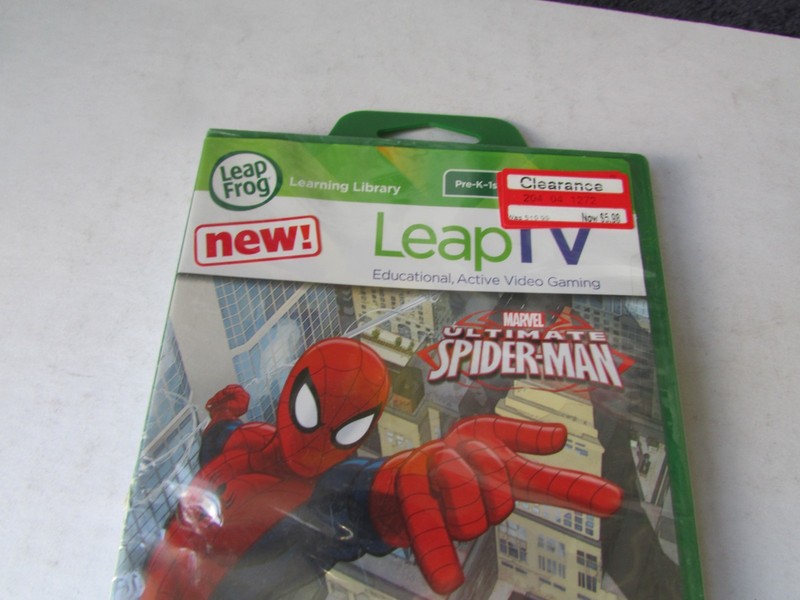 New Sealed Leapfrog Leap TV Marvel Ultimate Spider-Man Educational Video Game gallery